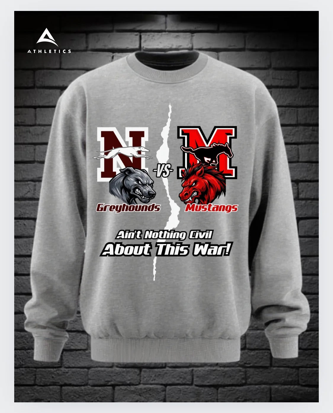 Norcom vs Manor Crewneck Sweatshirt