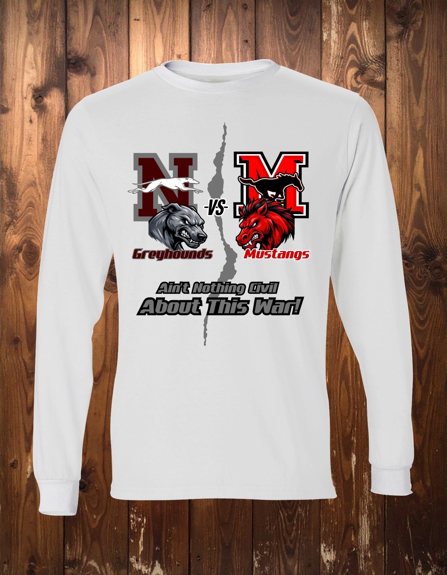Norcom vs Manor Long Sleeve T-Shirt