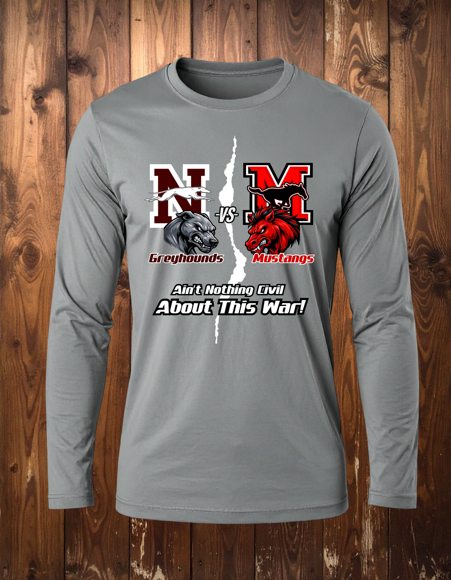Norcom vs Manor Long Sleeve T-Shirt